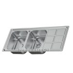 سینک توکار نیک کالا مدل SSI-102 لگن راست