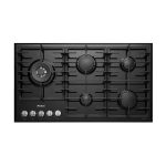 اجاق گاز صفحه ای شیشه نیک کالا مدل GGH-303 پلوپز راست مشکی